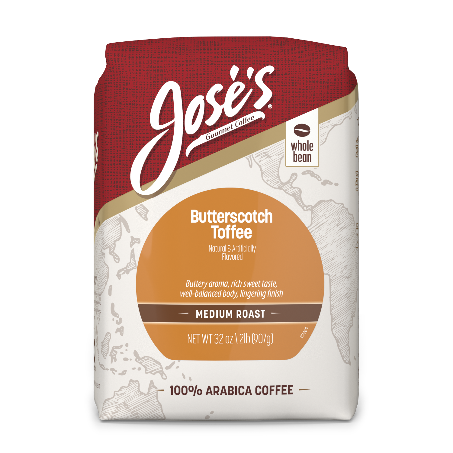 Joses Gourmet Coffee Butterscotch Toffee