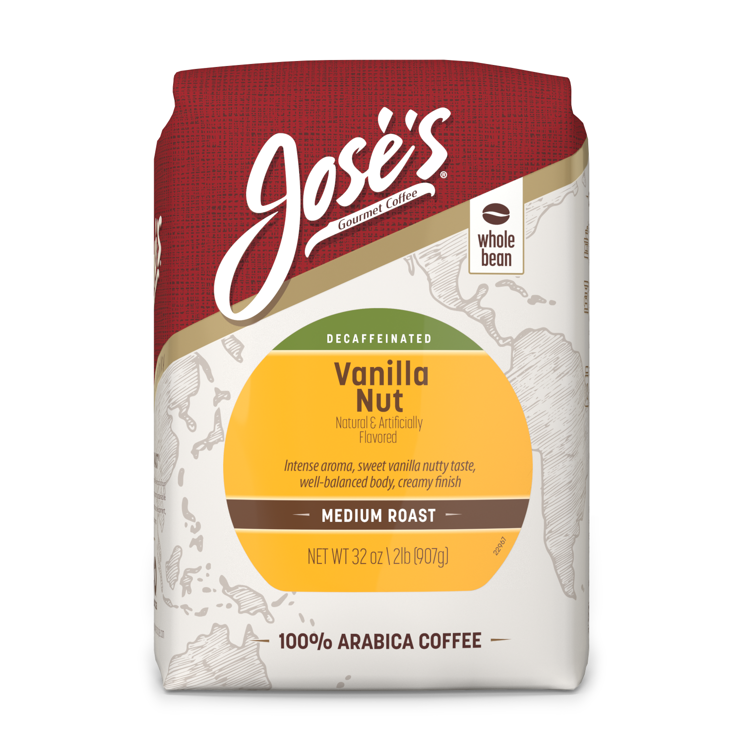 Joses Gourmet Coffee Decaf Vanilla Nut
